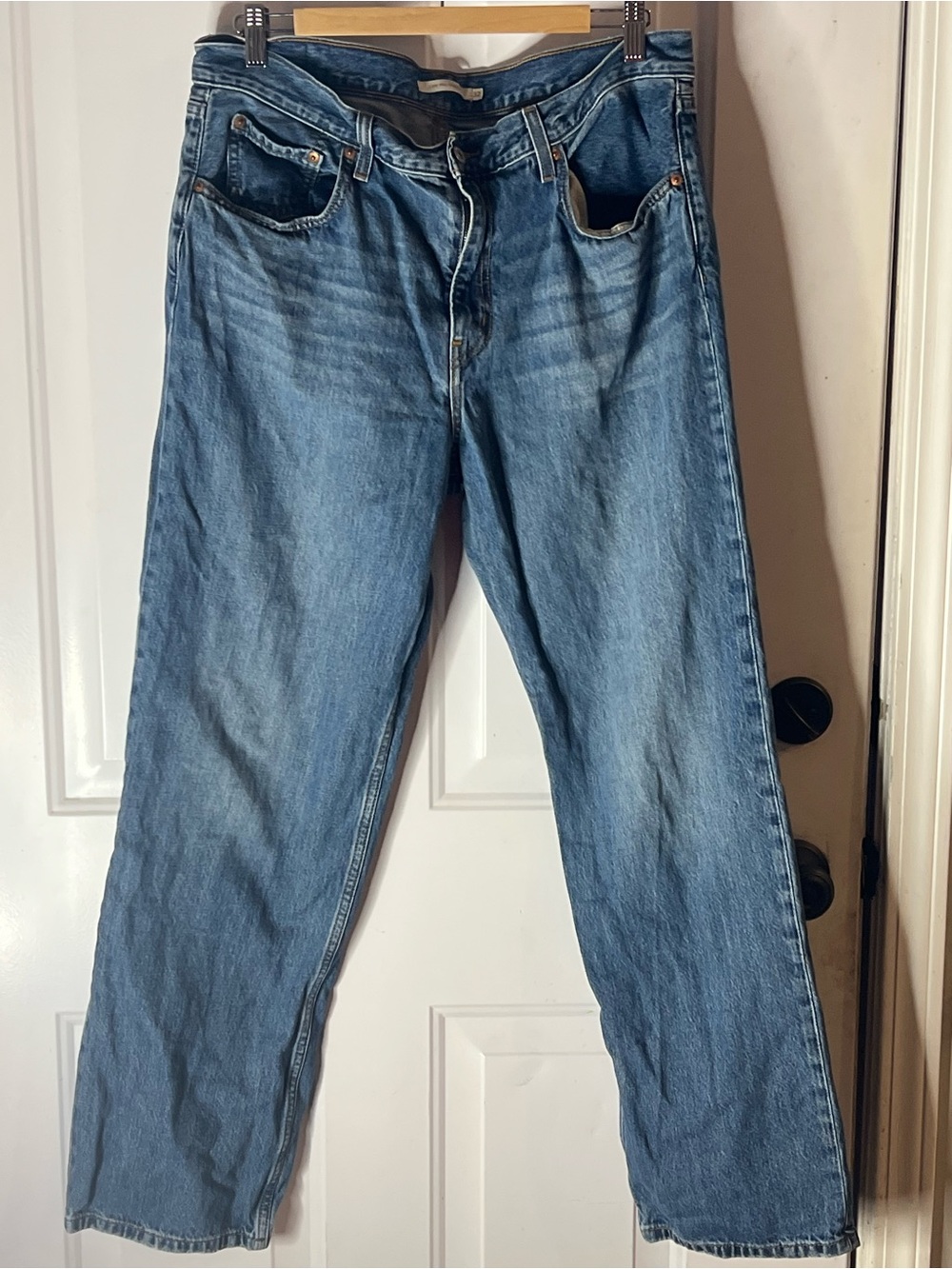 Levi Strauss & Co. Low Pro Straight Jeans Blue Size 32 Levi’s Denim